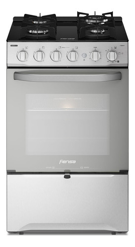 Cocina Fensa F 3000  Gas Envasado 4 Quemadores  Acero Inoxidable 220v 65l