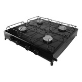 Fogão Cooktop Gás Camping Casa Moderno 4 Bocas Easyinfit