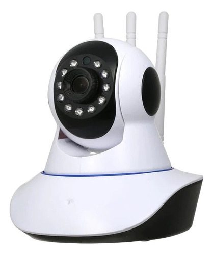 Camara De Seguridad Hd Robótica Ip Wifi 3 Antenas App V380