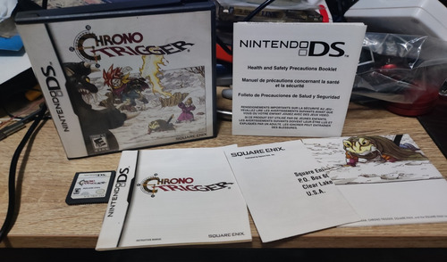 Chrono Trigger Nintendo Ds Primera Edición Completo Poster