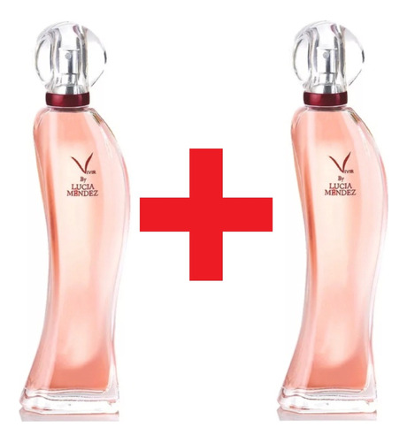 Perfume Vivir By Lucía Méndez Con Feromonas  Fuller 2 Piezas