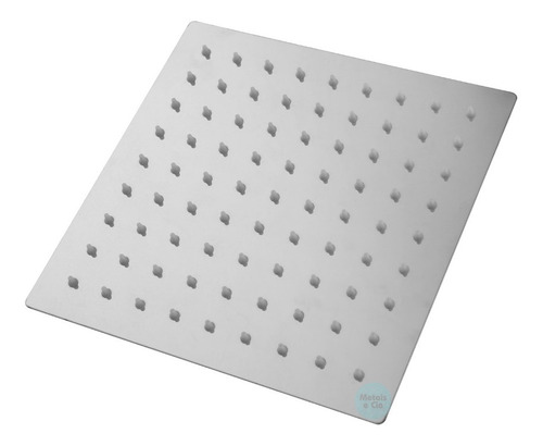 Ducha Inox 20cm Quadrada Square Chuveiro Slim 20x20