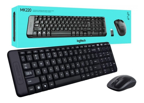 Logitech Wireless Combo Mk220 Teclado Y Mouse