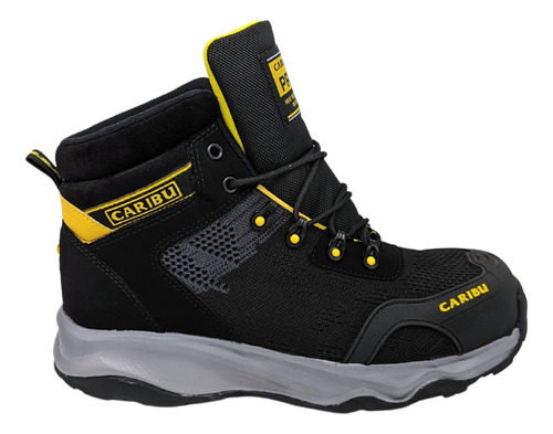 Tenis Industrial De Bota Con Casco Dieléctrico Caribu 952