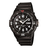 Buceo De Resina Negra Casio Eaw-mrw-200h-1bv Para Hombre...