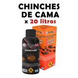 Veneno Insecticida Mata Chinches De Cama Eficaz X20l 