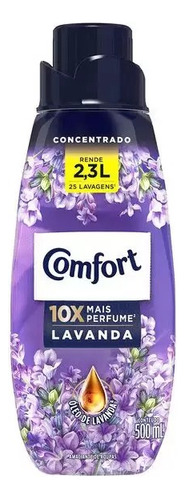 Amaciante Concentrado Óleo De Lavanda 500ml Comfort