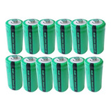 2/3 Aa Tamaño Nimh Batería Recargable 1,2 V 650 Mah Botón Ba