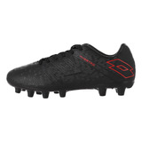 Zapatilla Fútbol Lotto Maestro Hombre Negras/rojas