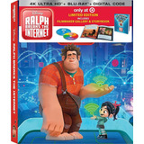 Wifi Ralph Breaks The Internet 4k + Blu Ray Edición Limitada