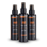 Kit - 3 Maximus Mens Hair Tonic Antiqueda Cabelo 90 Dias