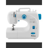 Usada,máquina De Costura Elétrica Philco Pmc16bp Branca.