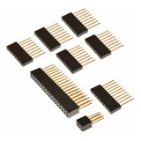 Kit De Headers Apilables Para Arduino Mega