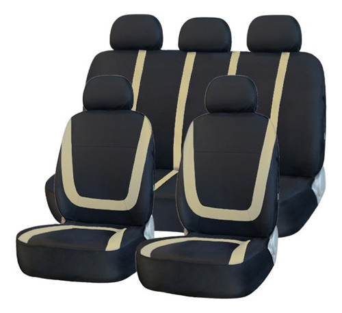 Funda Universal Para 5 Asiento Coche Automóvil 9 Pzs 