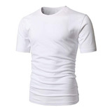 Remeras Entalladas Cuello Redondo Slim Fit 100% ALG Premium 