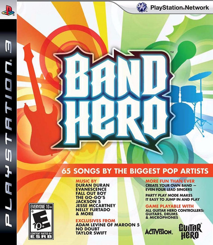 Guitar Hero Band Hero Ps3 Nuevo Sellado