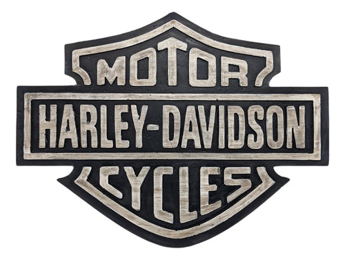 Placa Decorativa De Parede Harley Davidson Motorcycles