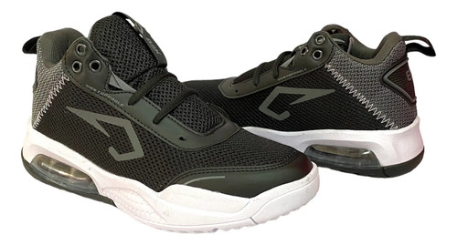 Tenis Deportivo Basquetbol Urbano Correr Gym Burbuja 3045
