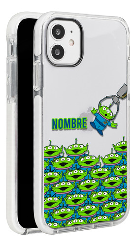 Funda Para iPhone Toy Story Marcianitos Personalizada Nombre