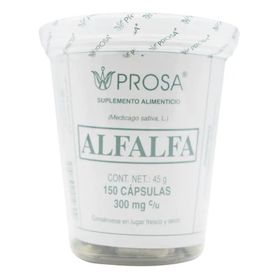 Alfalfa 150 Cap Prosa Sabor Sin Sabor | MercadoLibre