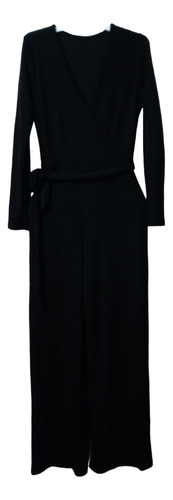 Vestido Pantalón Casual, Jumpsuits Básico, Talla S, Negro