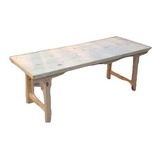 Mesa De Pino, Patas Plegables 1.2 M X 0, 70m X 0,75 M