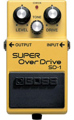 Pedal Efecto Boss Superoverdrive Sd1