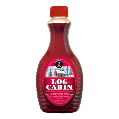 Jarabe Log Cabin Maple 469g