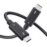 Cable Thunderbolt 4 3 Certificado 8k 4k Usb 4.0 2 Metros 2m