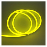 Cinta Neon Flex Led Rollo 5 Metros Amarillo Lima Limon - 12v