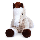 Juguete De Peluche Grande De Caballo De Felpa Suave, Muñeca