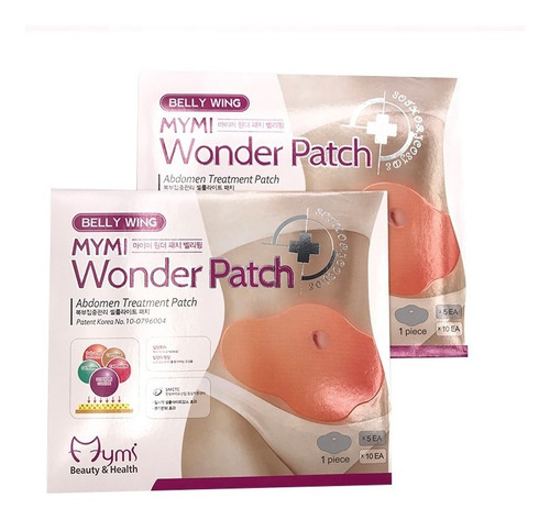 5 Parches Mymi Wonder Patch Adelgazante Y Reafirmante Korea Fragancia No Aplica Tipos De Piel Normal A Graso