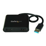 Startech.com Usb32hd2 Adaptador De Usb A Hdmi Dual - 4k - Ta