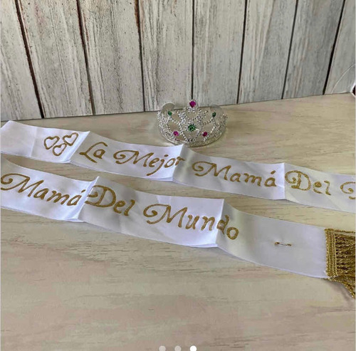 Bandas De Reina Rey Personalizadas