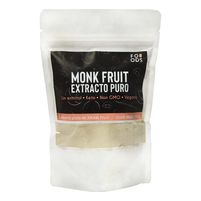 Ebien Monk Fruit Puro 100g Extracto Natural Sin Eritritol