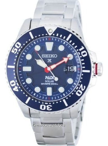 Relógio Seiko Padi Sne435 Solar Dive Edição Especial Origina