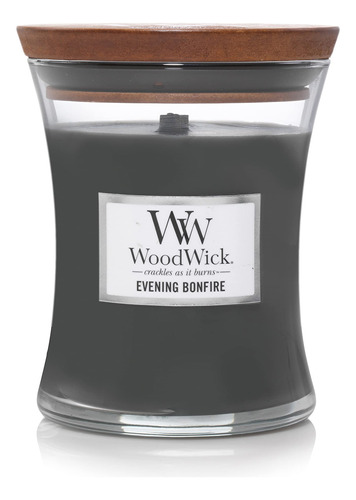 Vela De Reloj De Arena Medio De Woodwick, Hoguera Nocturna -