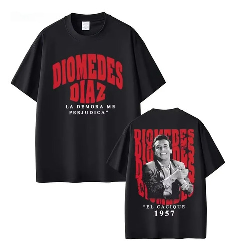 Camiseta Merch Del Cantante Diomedes Diaz El Casique 1957
