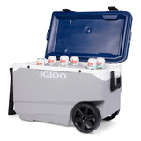 Cooler Con Ruedas Maxcold 85 Litros 80x44x48 Gris Igloo