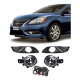 Kit Faros De Niebla Sentra 2013 2014 2015 C/cable