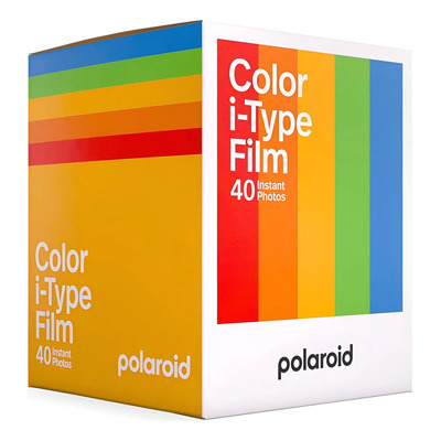 Película De Color Para Tipo I-type Polaroid 40 Fotos Blanco | Meses sin interés