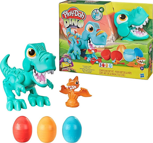 Play Doh Dino Crew Con Sonido Croque Dinosaurio 213g Masita