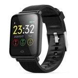 Relógio Inteligente Smartwatch Q9 Pressão Pulso 2 Pulseiras 