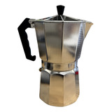 Cafetera Italiana Grande Aluminio Tipo Volturno 9 Tazas