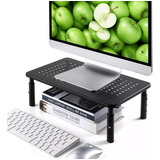 Soporte Monitor Base 3 Alturas Impresora Pc Notebook Alzador