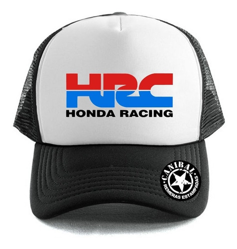 Gorras Trucker Honda Hrc Racing Remeras Estampadas Canibal