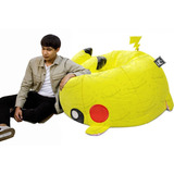 Mega Puff  Memory Foam Pokémon Bola Pikachu Asiento Premium