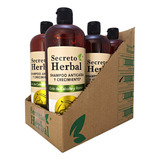 Shampoo Secreto Herbal Romero Anticaída Crecimiento 6 Piezas