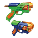 Pistola Dart Zone Blitzfire Quickshot Blasters 2 Packs Pr