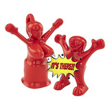 Sir Mrs. Perky Novelty Wine Bottle Stopper Set, Red, On..